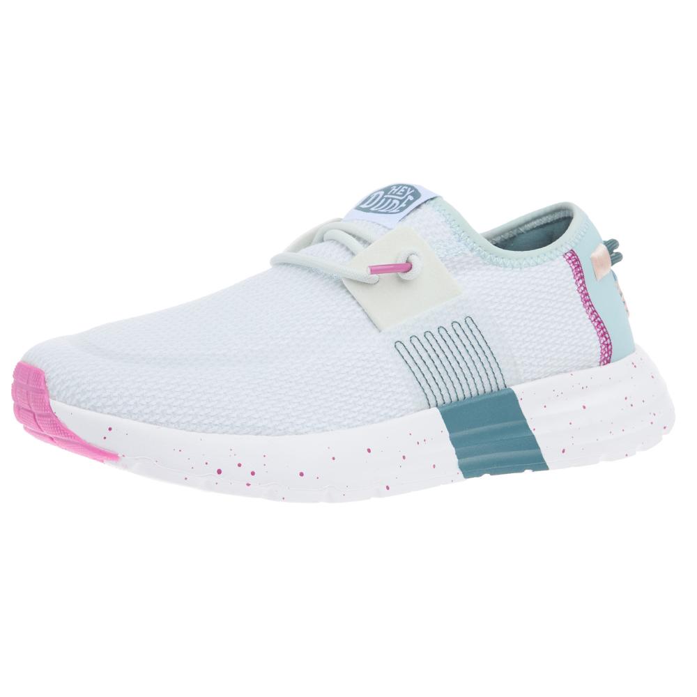 Hey Dude Women`s Active Ice Blue Sirocco Casual Shoe