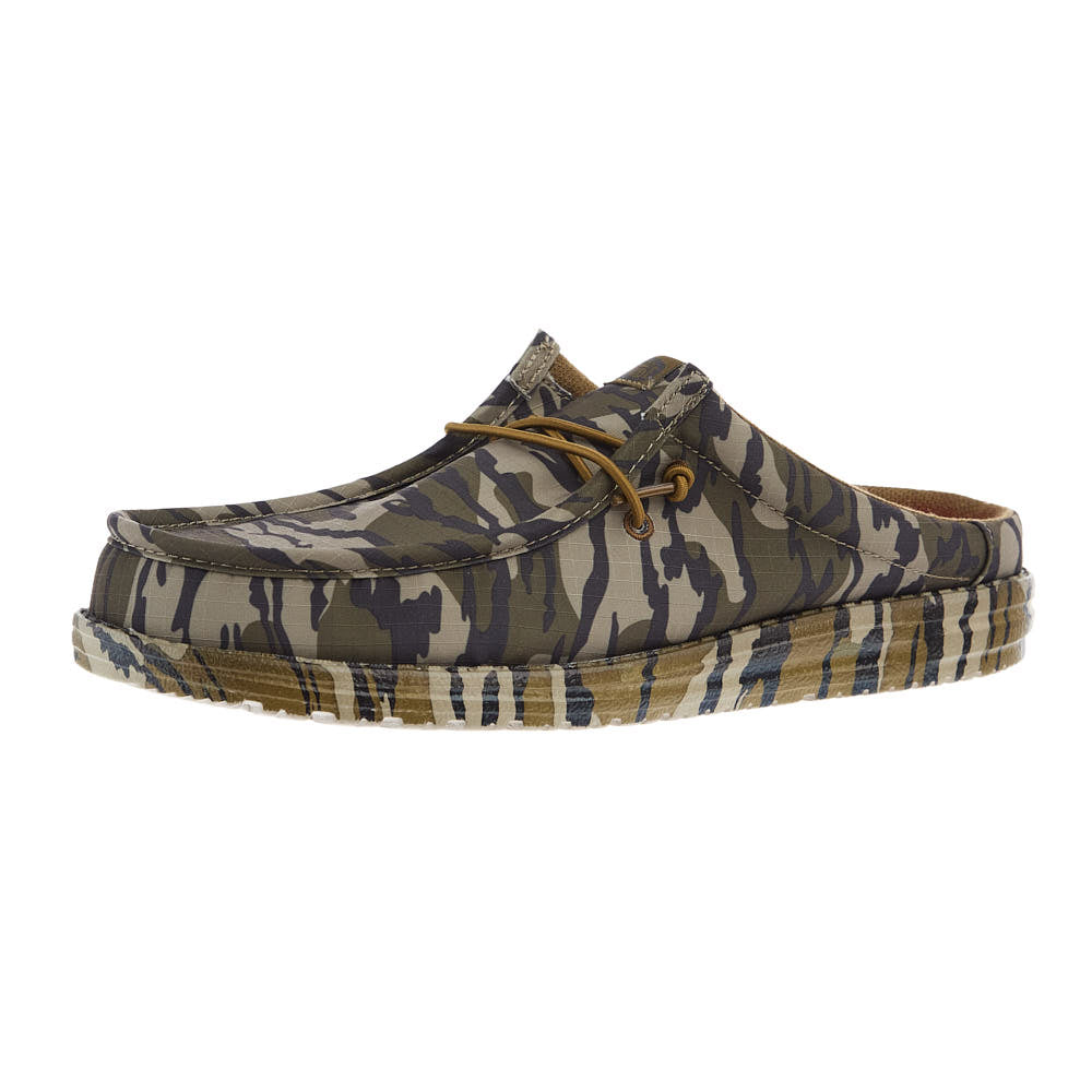Hey Dude Mens Mossy Oak Wally Slip Casual Shoe