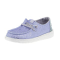 Hey Dude Kid's Wendy Sparkle Surprise Purple Casual Shoe