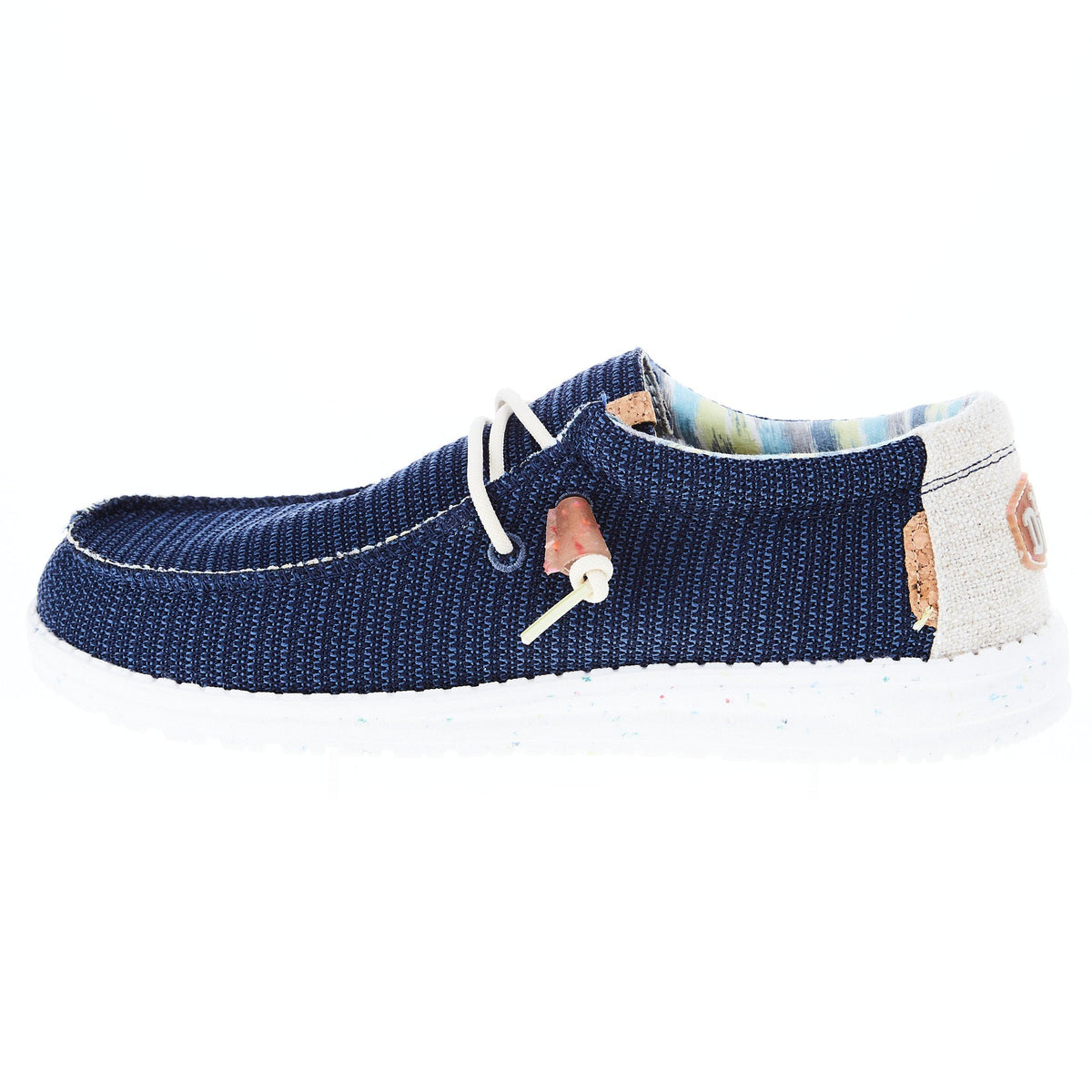 Hey Dude 40008-4MT Men's Wally Eco Stretch Orion Blue Casual