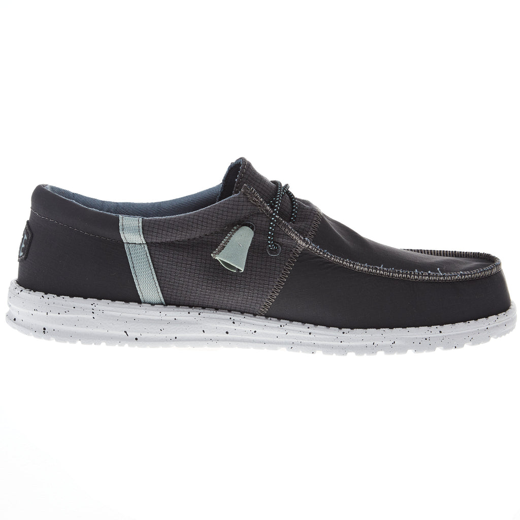 Hey Dude Mens Charcoal Wally Tri Nylon Trailhead Casual