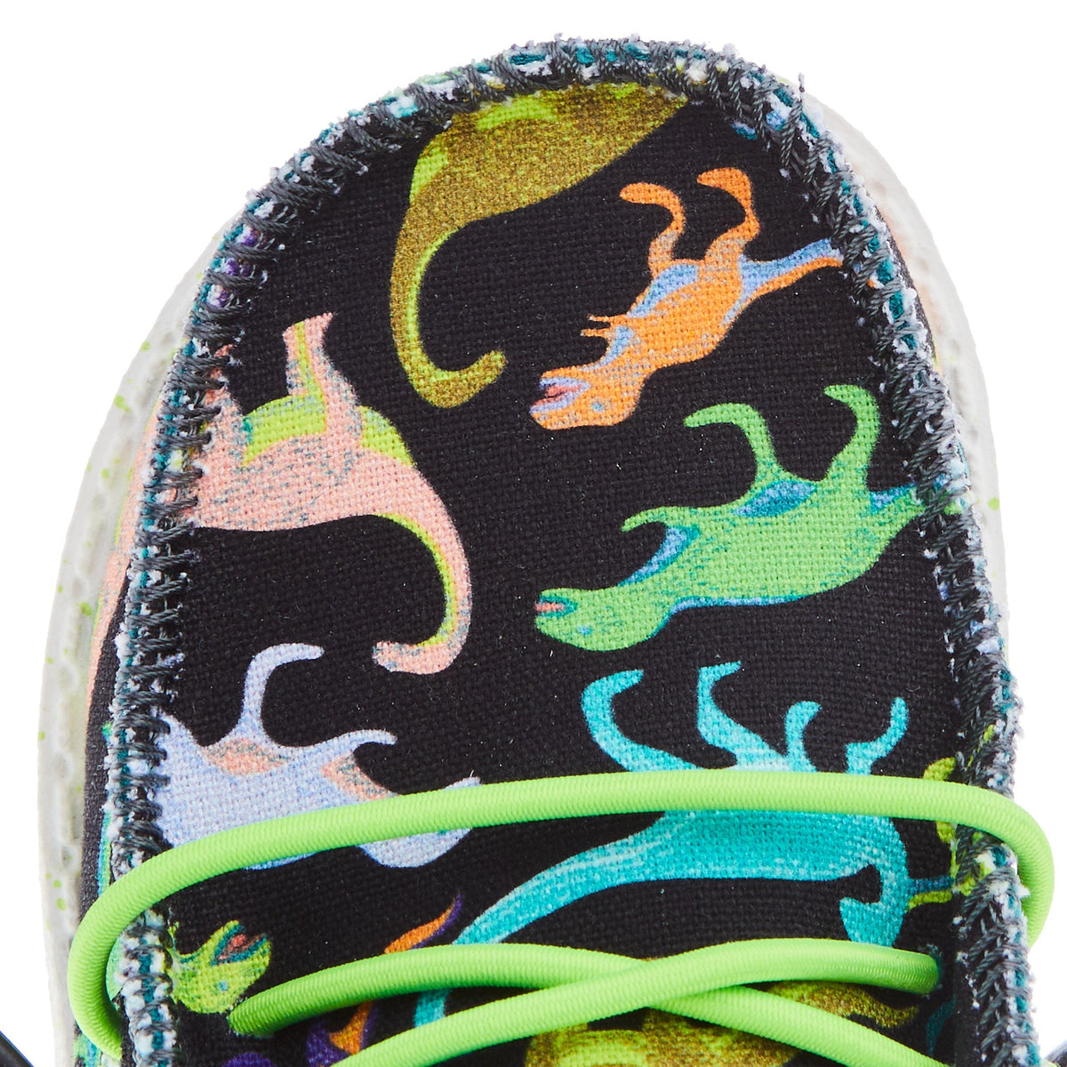 Hey Dude Toddler Wally Dino Lime and Black Casual Shoe