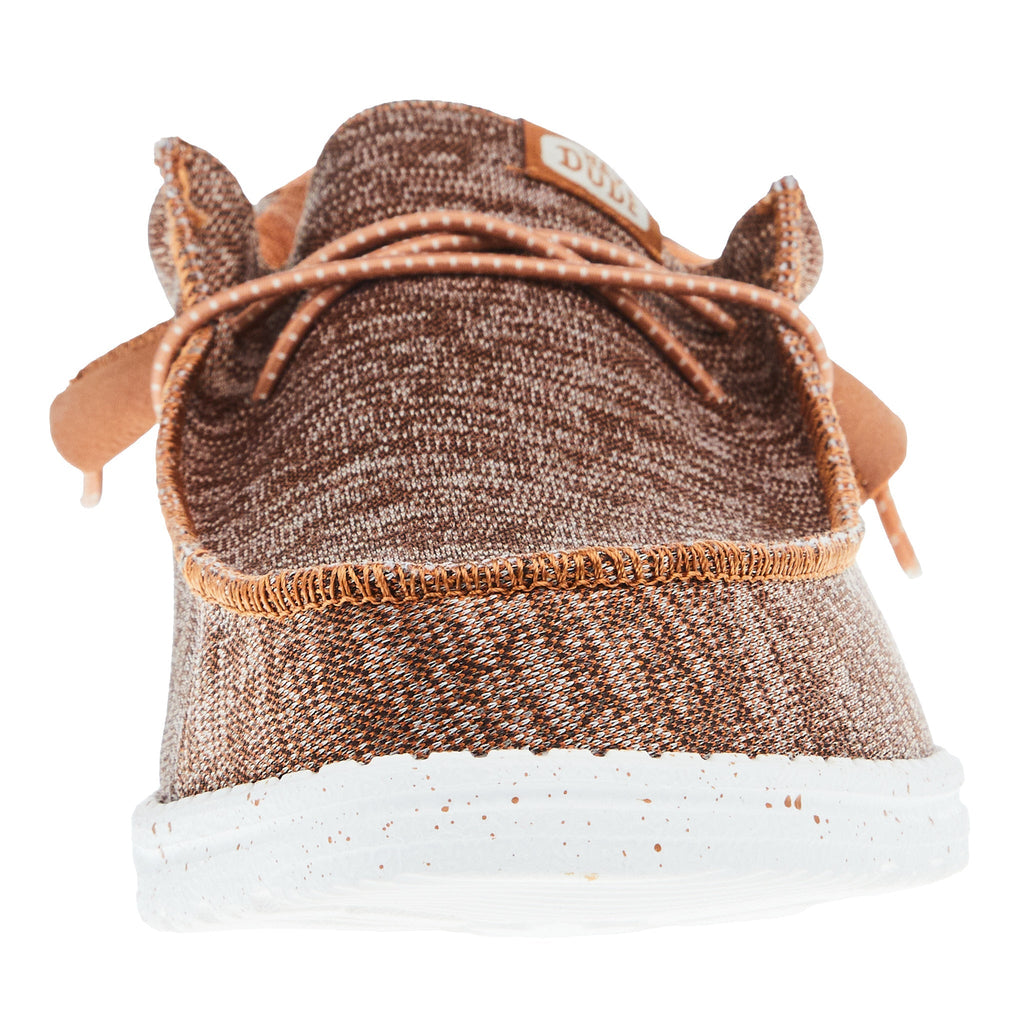 Hey Dude Mens Brown Wally Sport Knit Casual