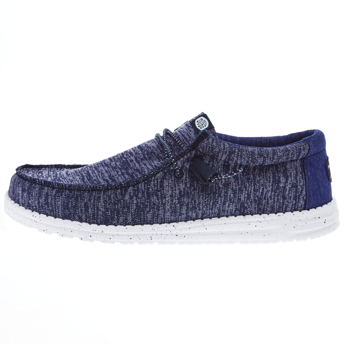 Hey Dude Mens Blue Wally Sport Knit Casual