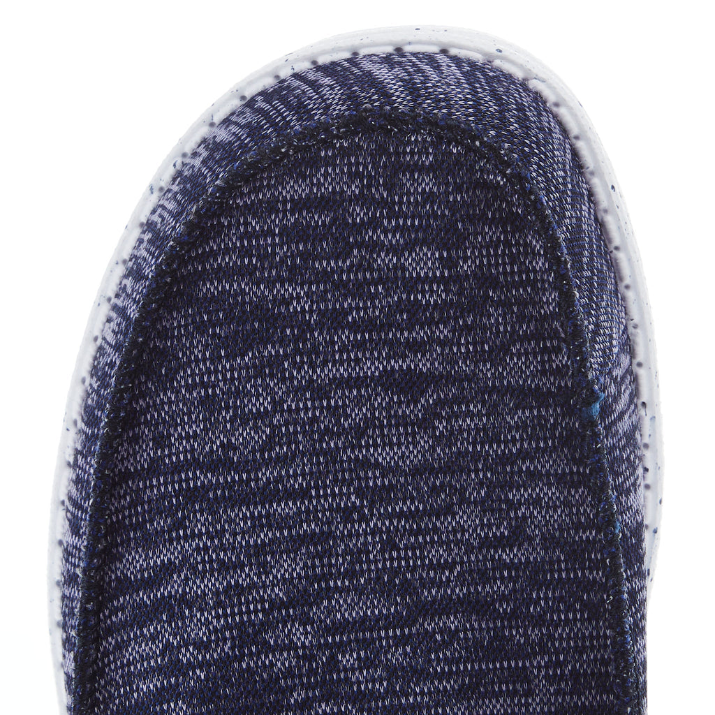 Hey Dude Mens Blue Wally Sport Knit Casual