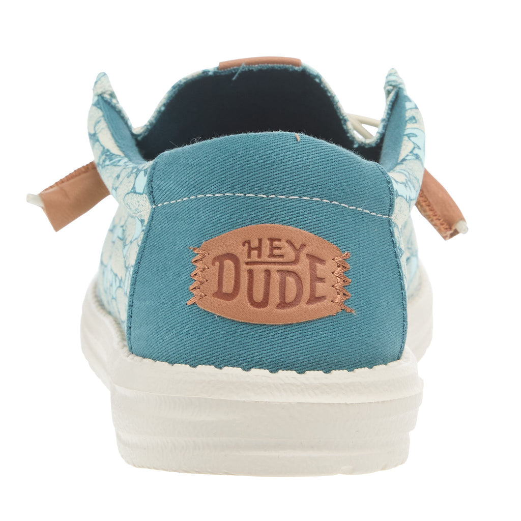 Hey Dude Men's Wally Fish Camo Casual Shoe