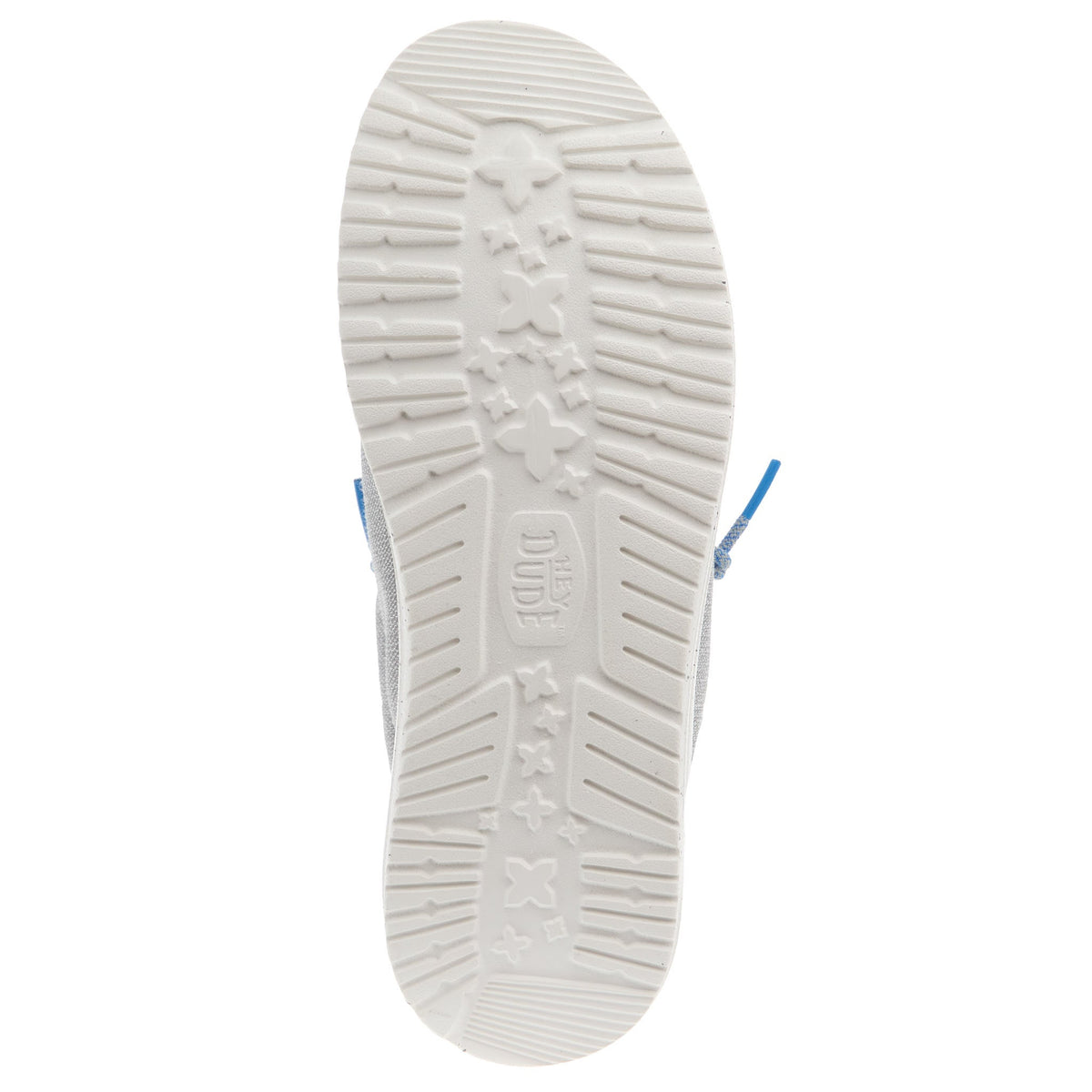 Hey Dude Men's Wally Coastline Grey Casual Shoe