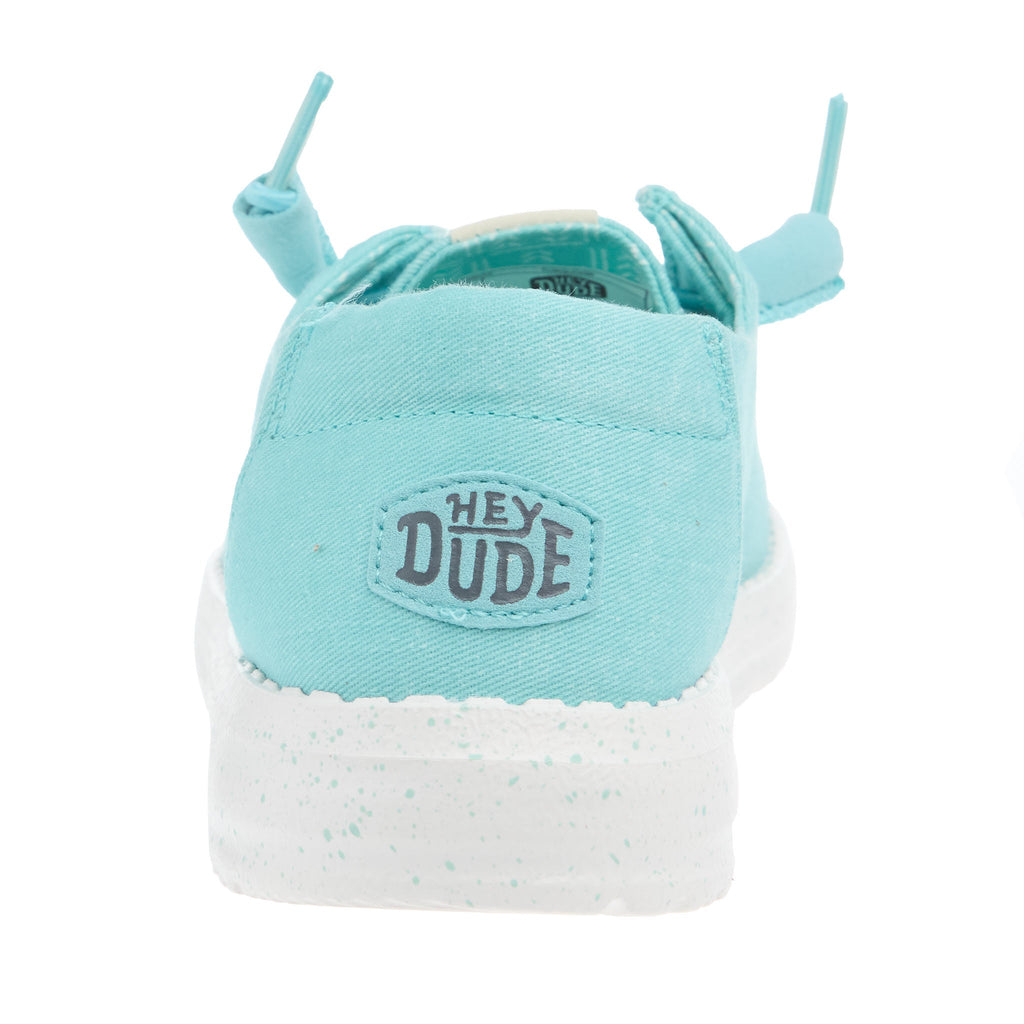 Hey Dude Women's Wendy Canvas Turquoise Casual