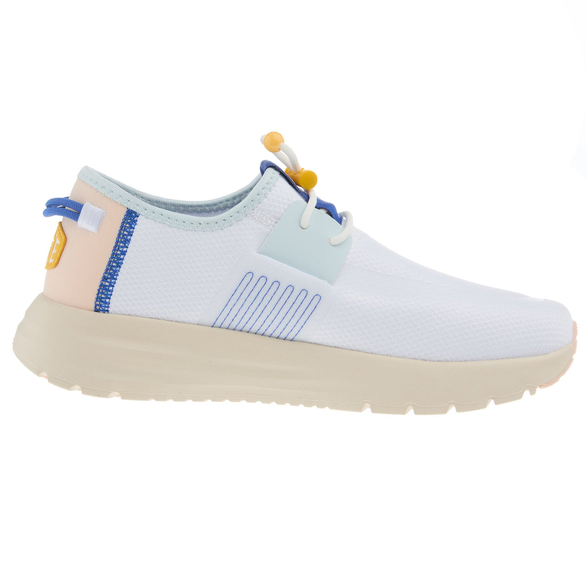 Hey Dude Womens Sirocco W Colorblock White Casual