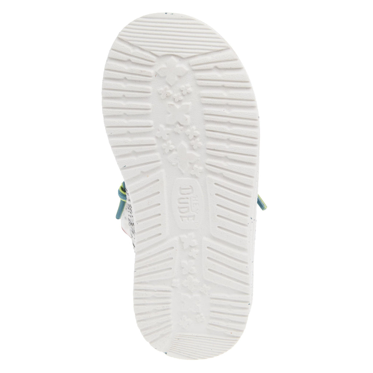 Hey Dude Wally Toddler Heathered Mesh White