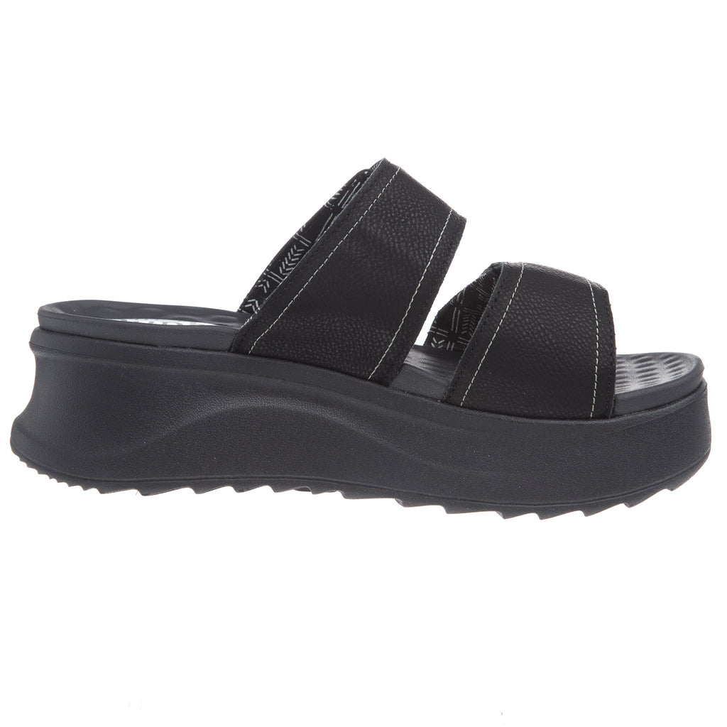 Hey Dude Women`s Delray Slide Black Sandal
