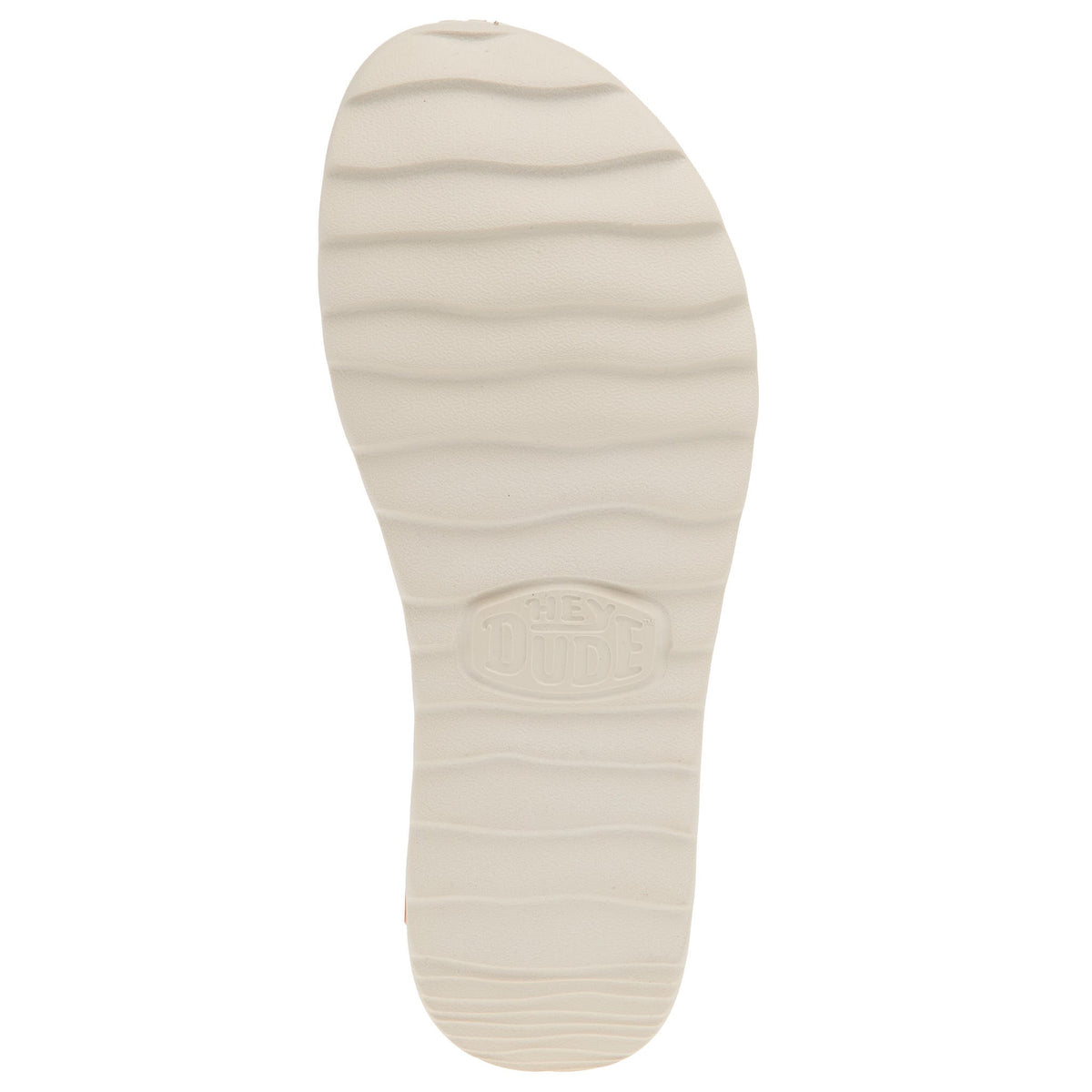 Hey Dude Women`s Delray Whipstitch Natural White Slide