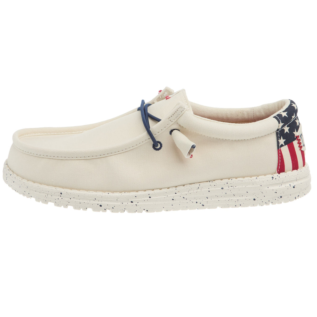 Hey Dude Men`s Wally Americana Wide Casual Shoe