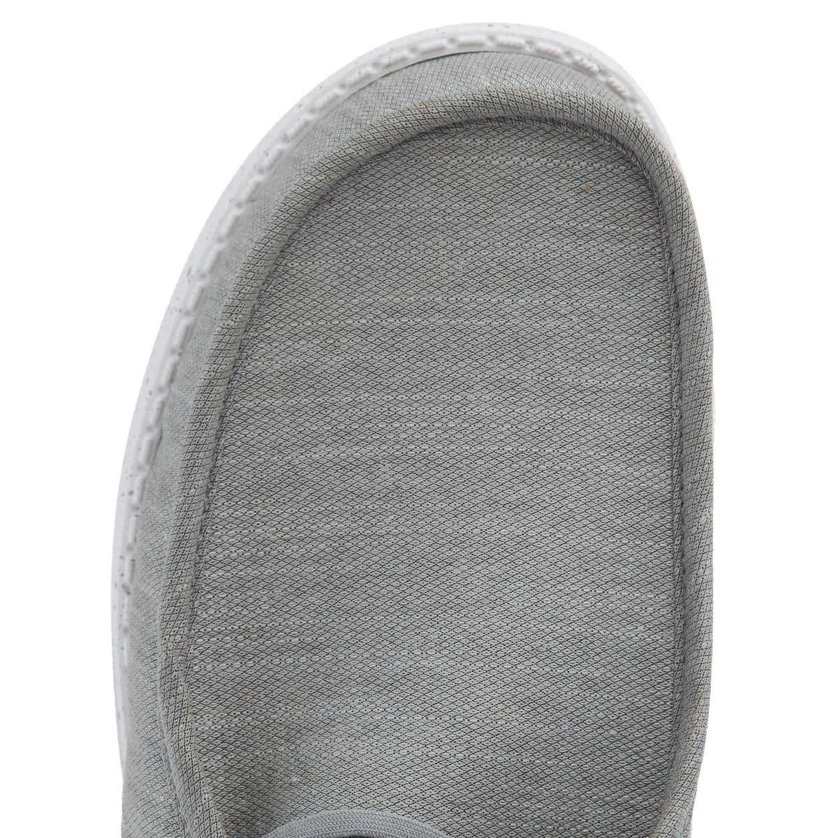 Hey Dude Men`s Wally Elevated Basic Grey Casual Shoe