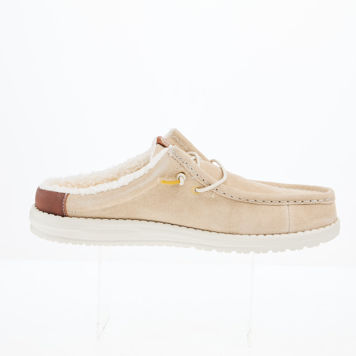 Hey Dude Mens Wally Warmth Tan Casual Shoe