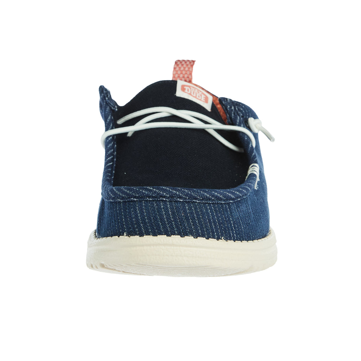 Hey Dude Men`s Wally Hickory Denim Navy Casual Shoe