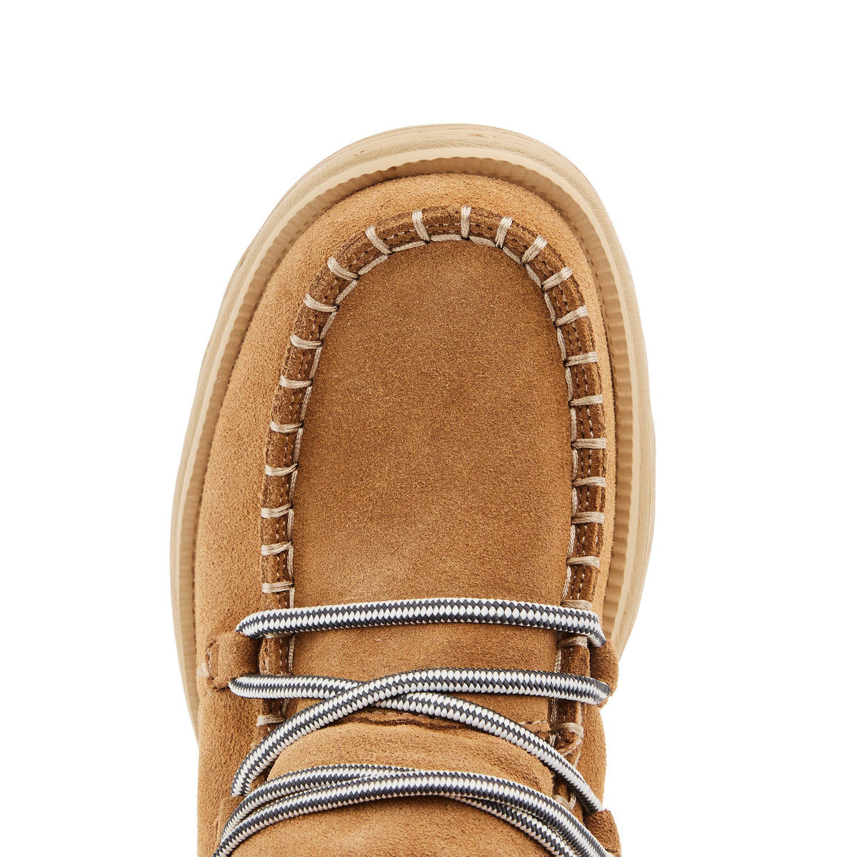 Hey Dude Womens Reyes Suede Tan Casual Shoe