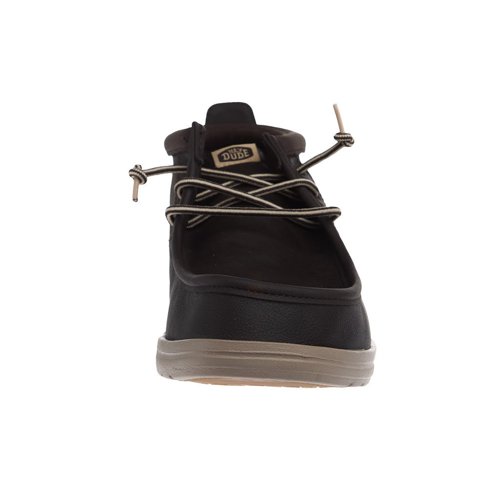 Hey Dude Men's Brown Wally Grip Classic Casual
