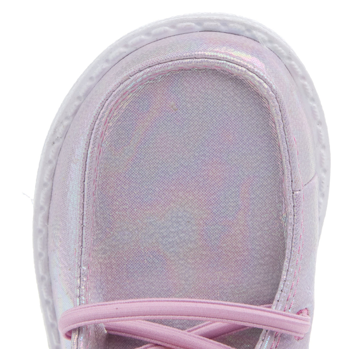 Hey Dude Toddler Wendy Iridescent Sparkle Purple Casual Shoe