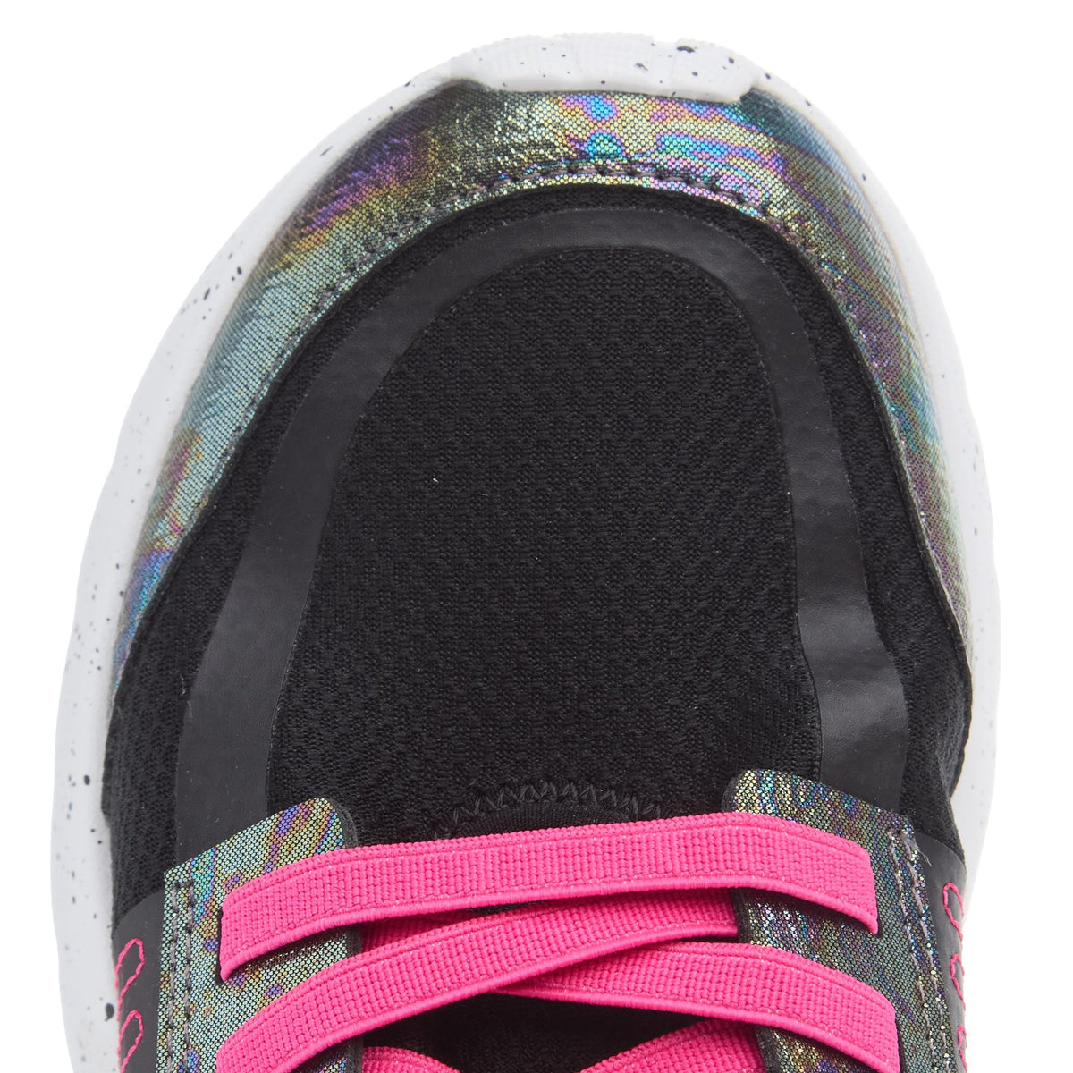 Hey Dude Youth Sirocco Play Brights Black and Pink Casual Shoe