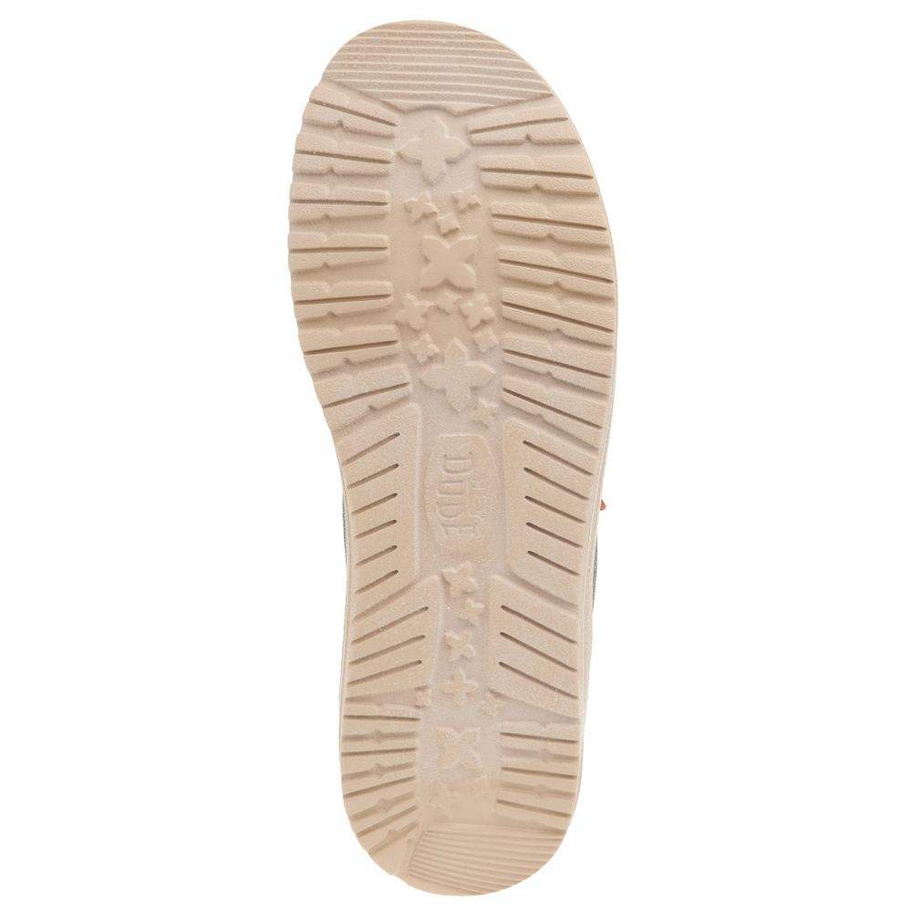 Hey Dude Men`s Olive Wally Funk Hunt Camo Casual Shoe