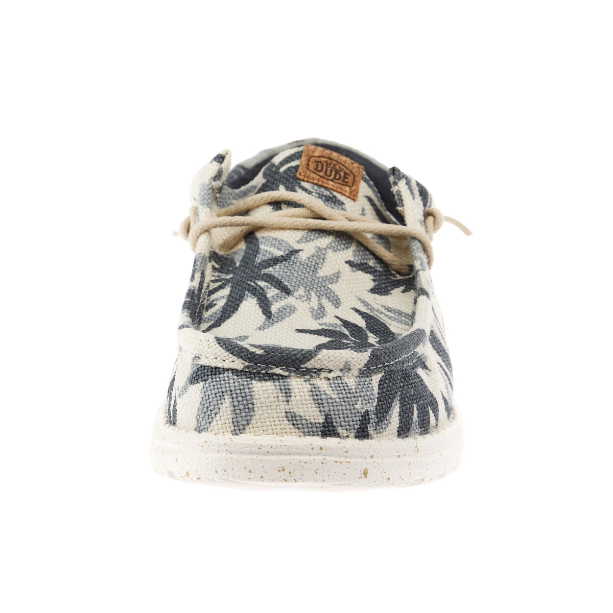 Hey Dude Men`s Egret Wally Palm Jute Casual Shoe