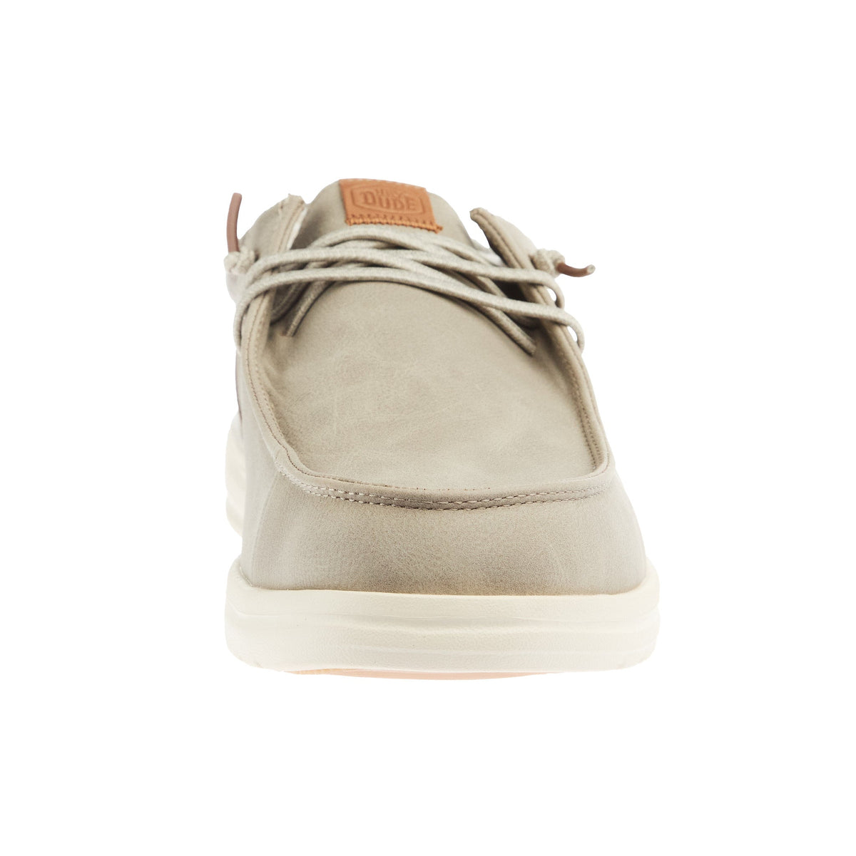 Hey Dude Men`s Taupe Grey Paul Classic Casual Shoe