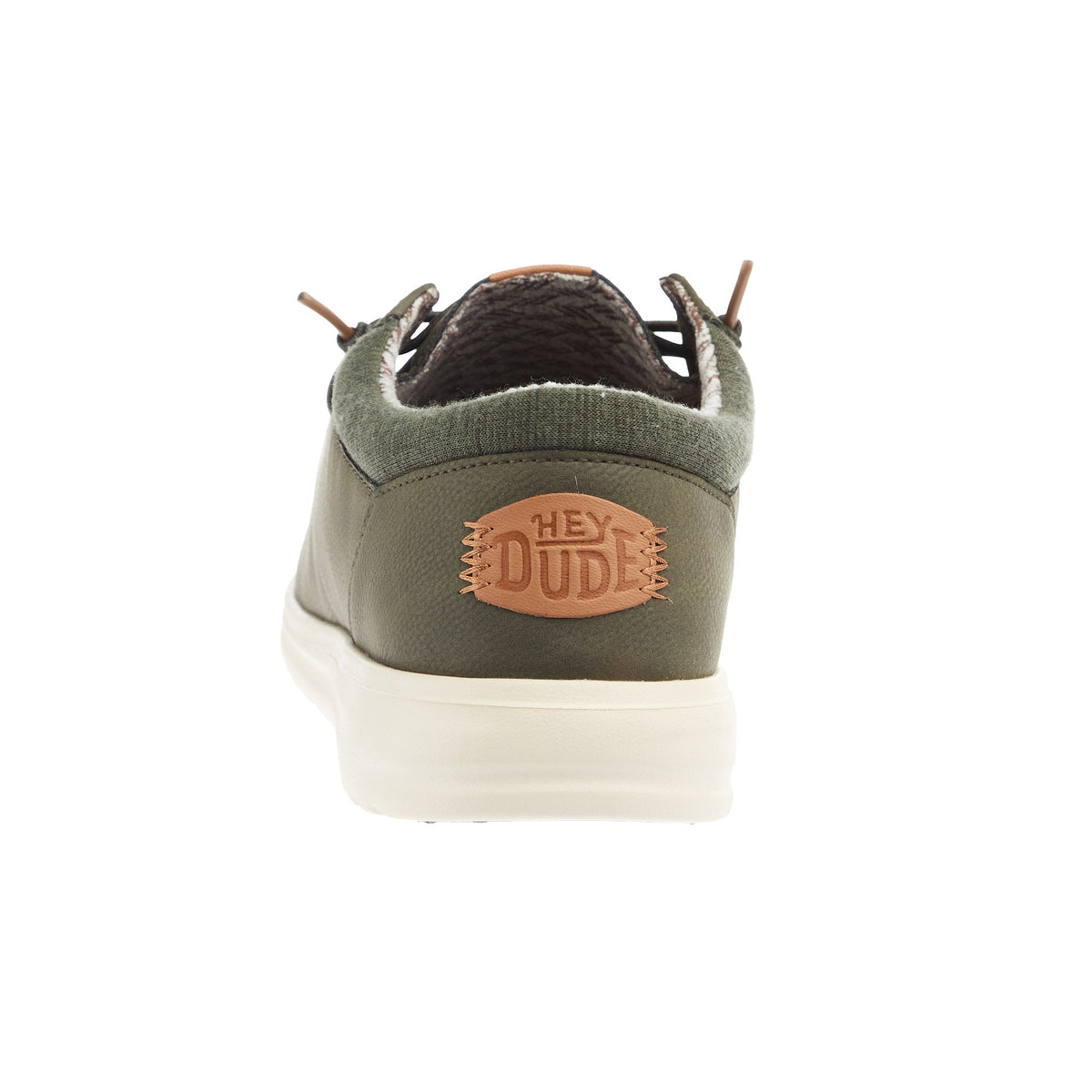 Hey Dude Men`s Paul Classic Olive Casual Shoe