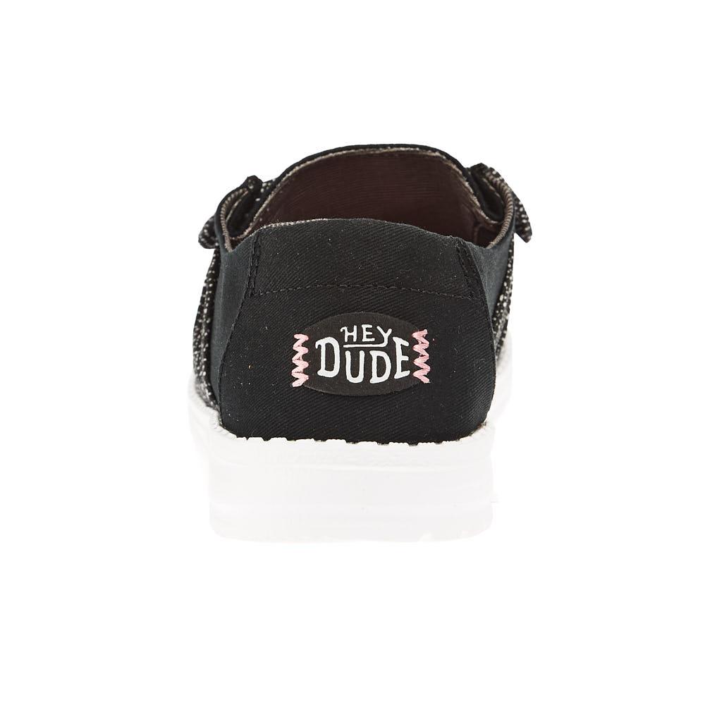 Hey Dude Women`s Black Wendy Bow Casual