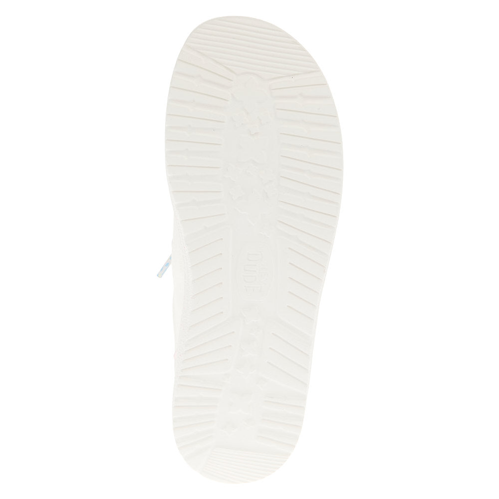 Hey Dude Women`s Wendy Funk Friendship Lace White Casual