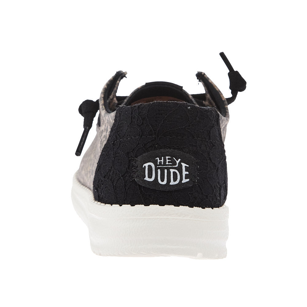 Hey Dude Women`s Wendy Sparkle Leopard Print Casual