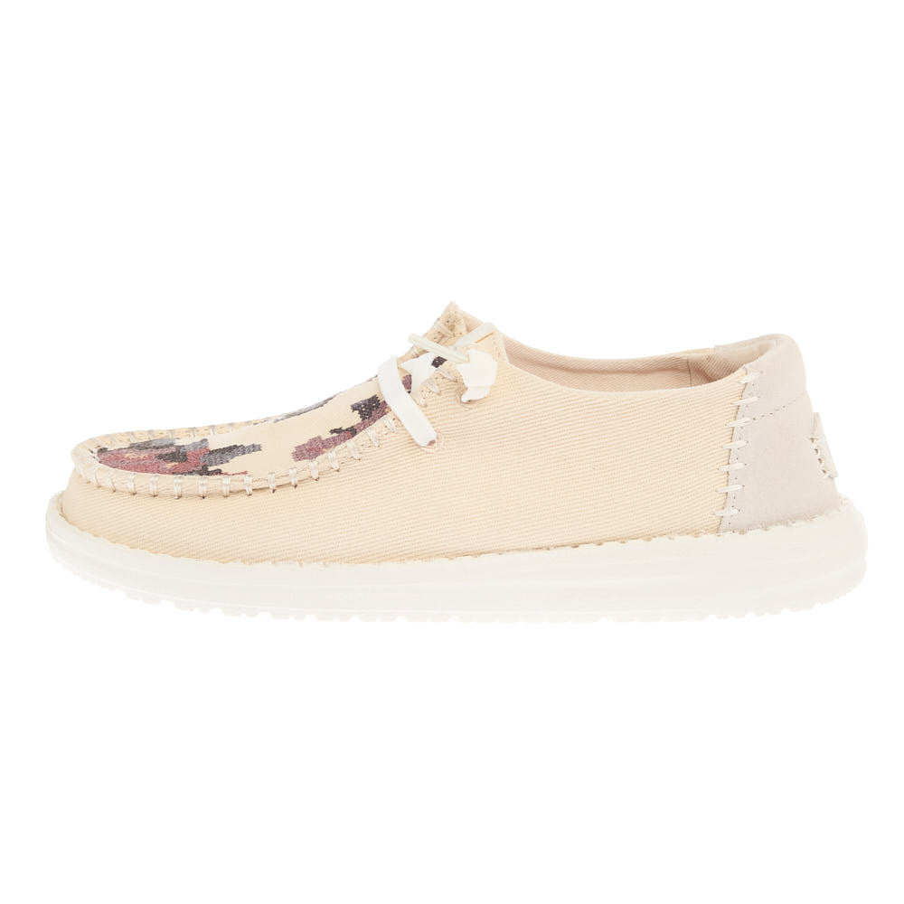 Hey Dude Women's Wendy Cross Stitch Wood Ash Multi Casual