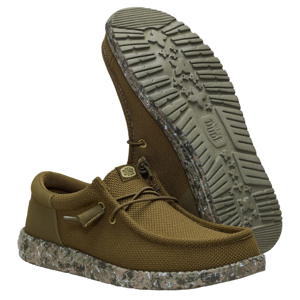Hey Dude Men's Wally Funk Mesh Field Camo Sole Casual