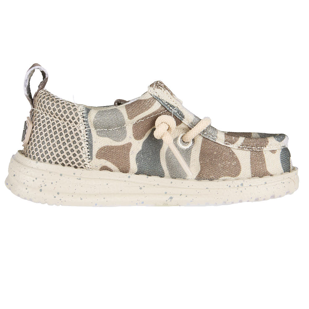 Hey Dude Toddler's Wally Funk Burlebo Deer Camo Casual