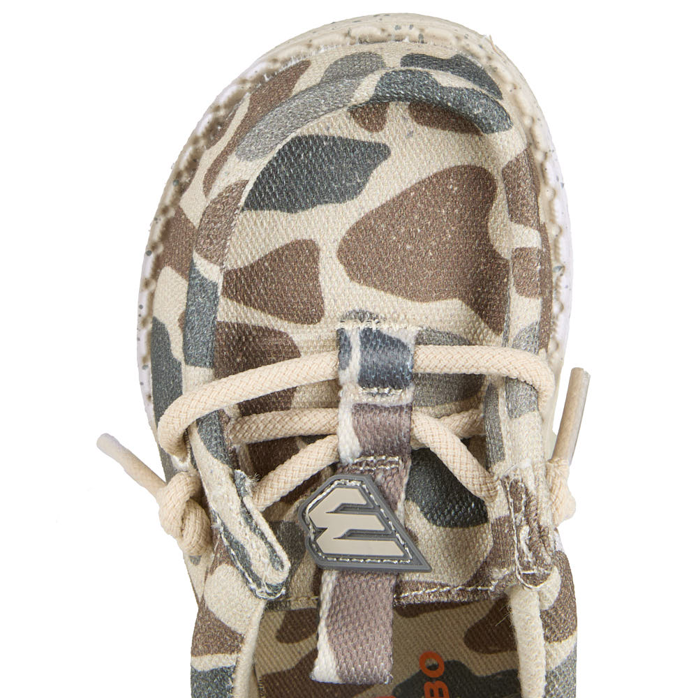 Hey Dude Toddler's Wally Funk Burlebo Deer Camo Casual
